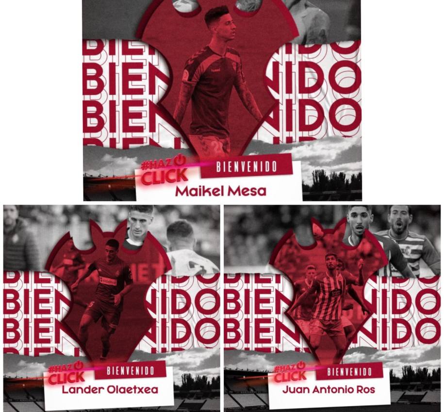 El Alba ficha a Lander Olaetxea, Maikel Mesa y Juan Antonio Ros.
