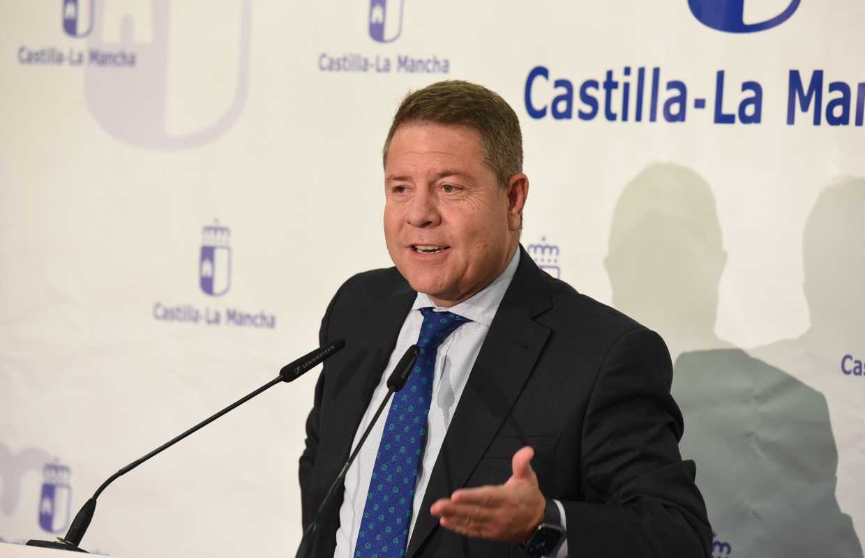 El presidente de Castilla-La Mancha, Emiliano García-Page.