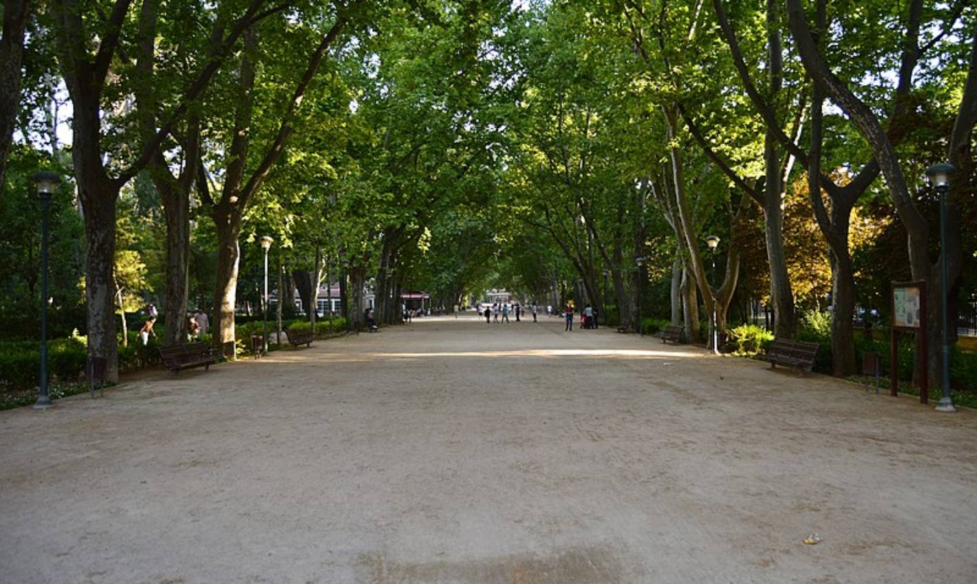 Imagen de archivo del parque Abelardo Sánchez, Albacete.