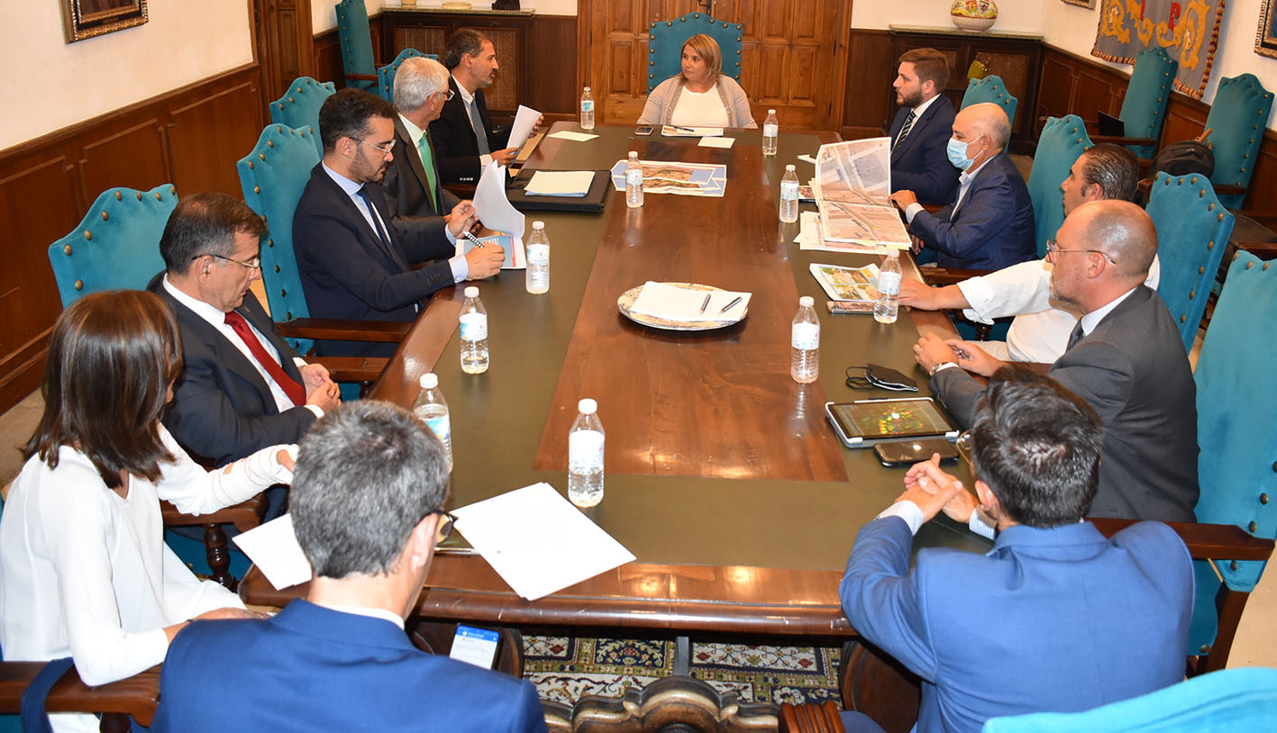 La reunión en el Ayuntamiento de Talavera se celebró la tarde del miércoles 6.