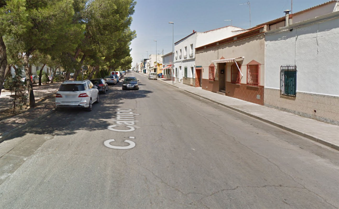 La agresión ocurrió en la calle Campo, en Tomelloso.