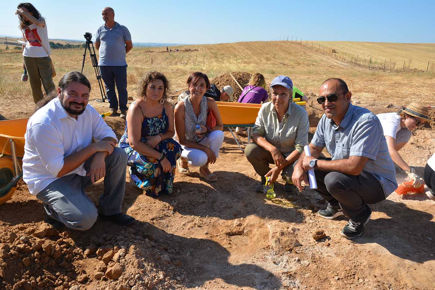 La excavación cuenta con el apoyo económico de la Diputación de Toledo.