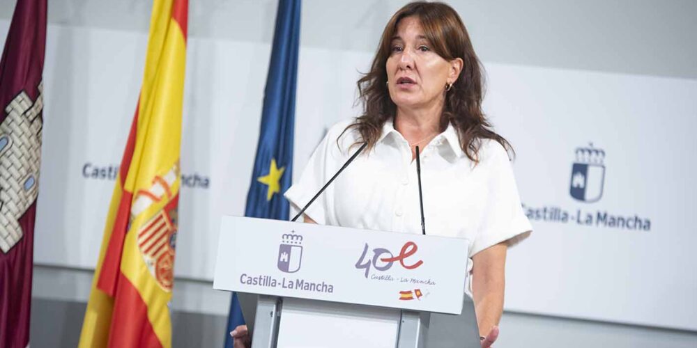 Blanca Fernández, portavoz del Gobierno de Castilla-La Mancha