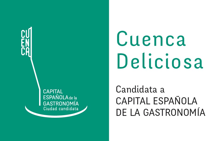 Logo de la candidatura de Cuenca a ser Capital Europea de la Gastronomía 2023.