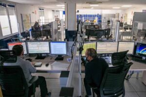 Imagen del centro de alertas meteorológicas de CLM.