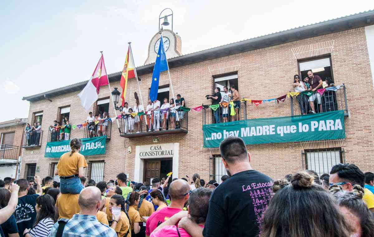 Pregón y chupinazo en fiestas de Marchamalo