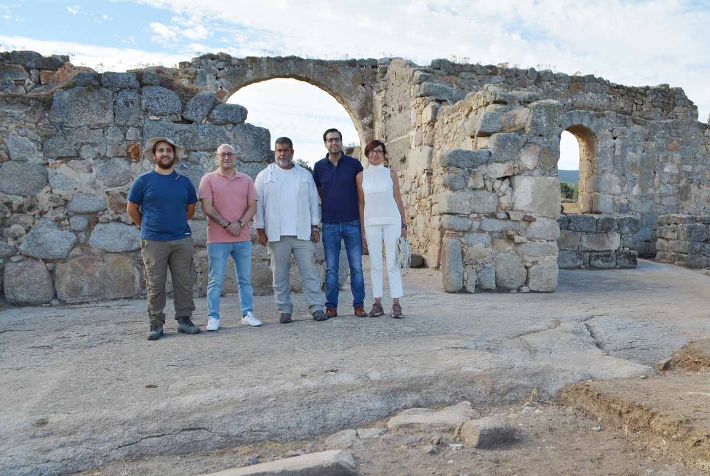 Visita al yacimiento de San Pedro de la Mata