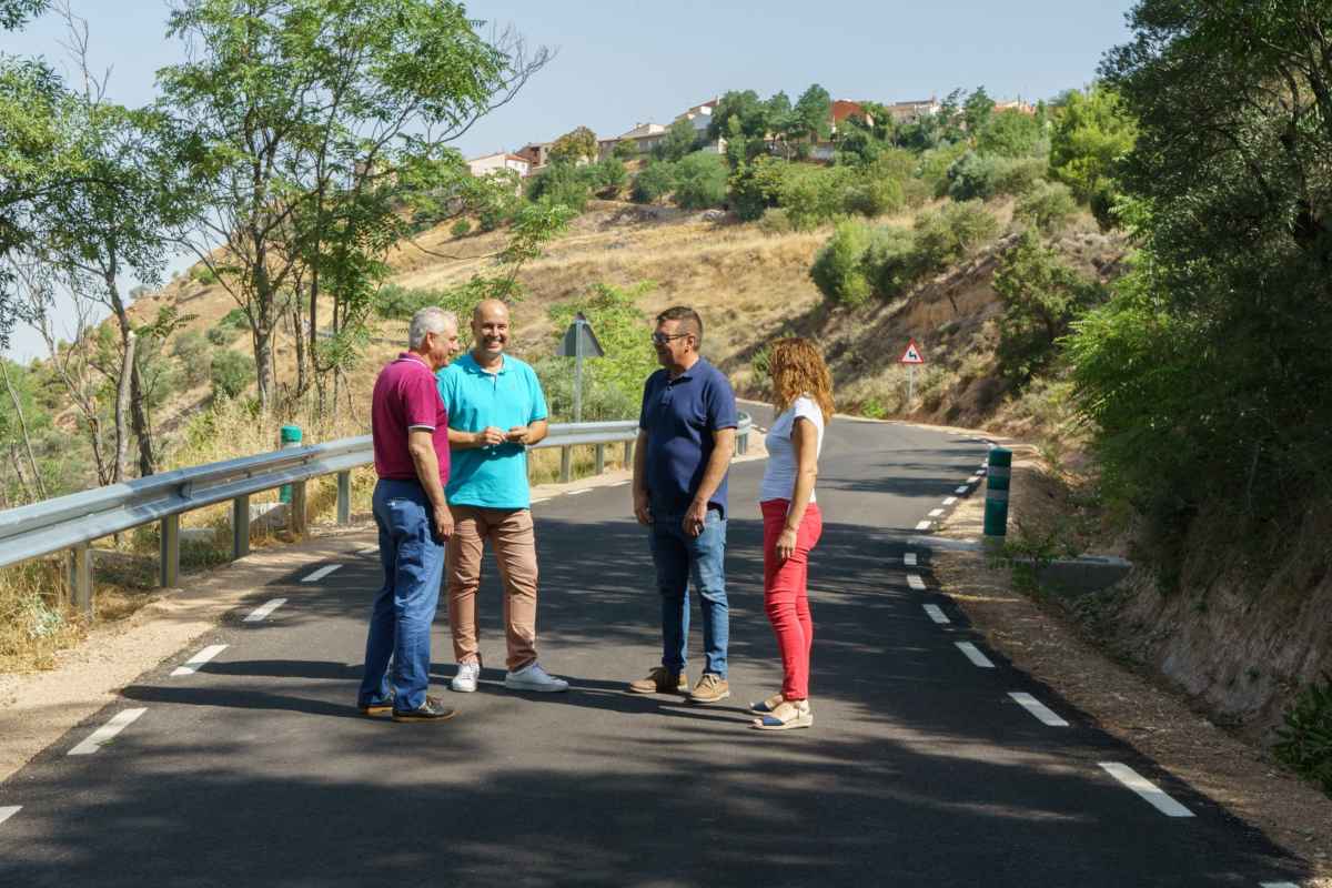 Visita a la carretera de Valfermoso de Tajuña. Guadalajara.