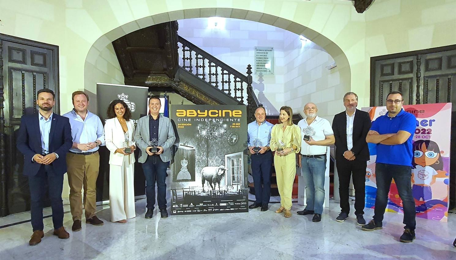 Presentación de la XXIV edición de Abycine en el Chalé Fontecha, Albacete.