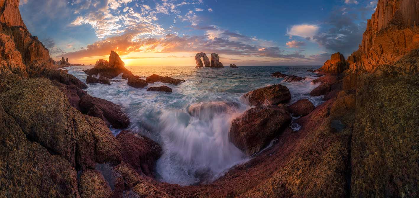 Atardecer en Redes (Cantabria). Foto: Iván Ferrero.