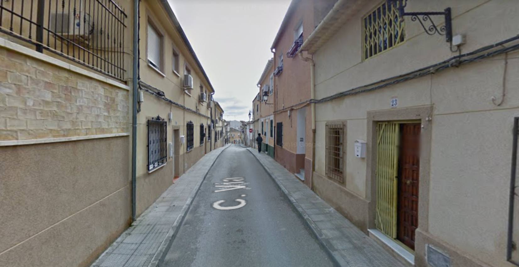 Calle Vía, en Hellín, Albacete. Imagen de Google Maps.