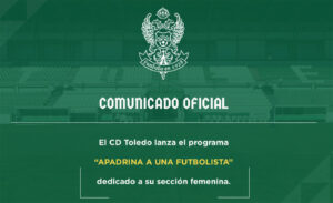 Hay tres formas diferentes de apadrinar a una jugadora del CD Toledo femenino.