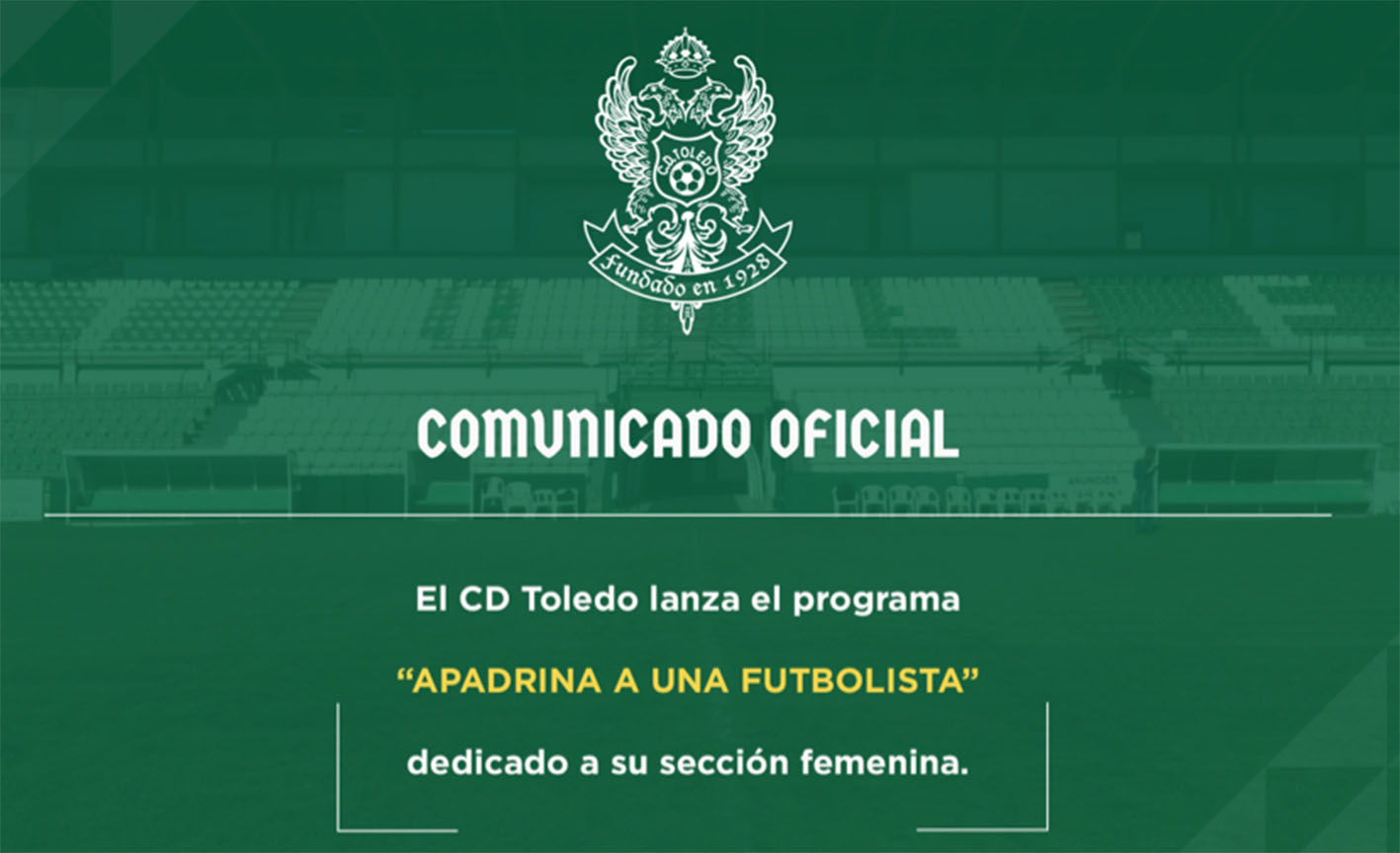 Hay tres formas diferentes de apadrinar a una jugadora del CD Toledo femenino.