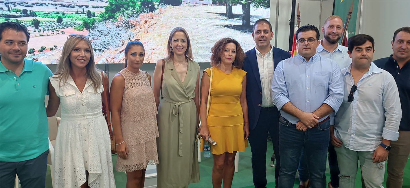 La eurodiputada socialista Cristina Maestre, hoy en la inauguración de Mencatur.