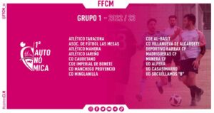 Así queda el grupo I de la Primera Autonómica.