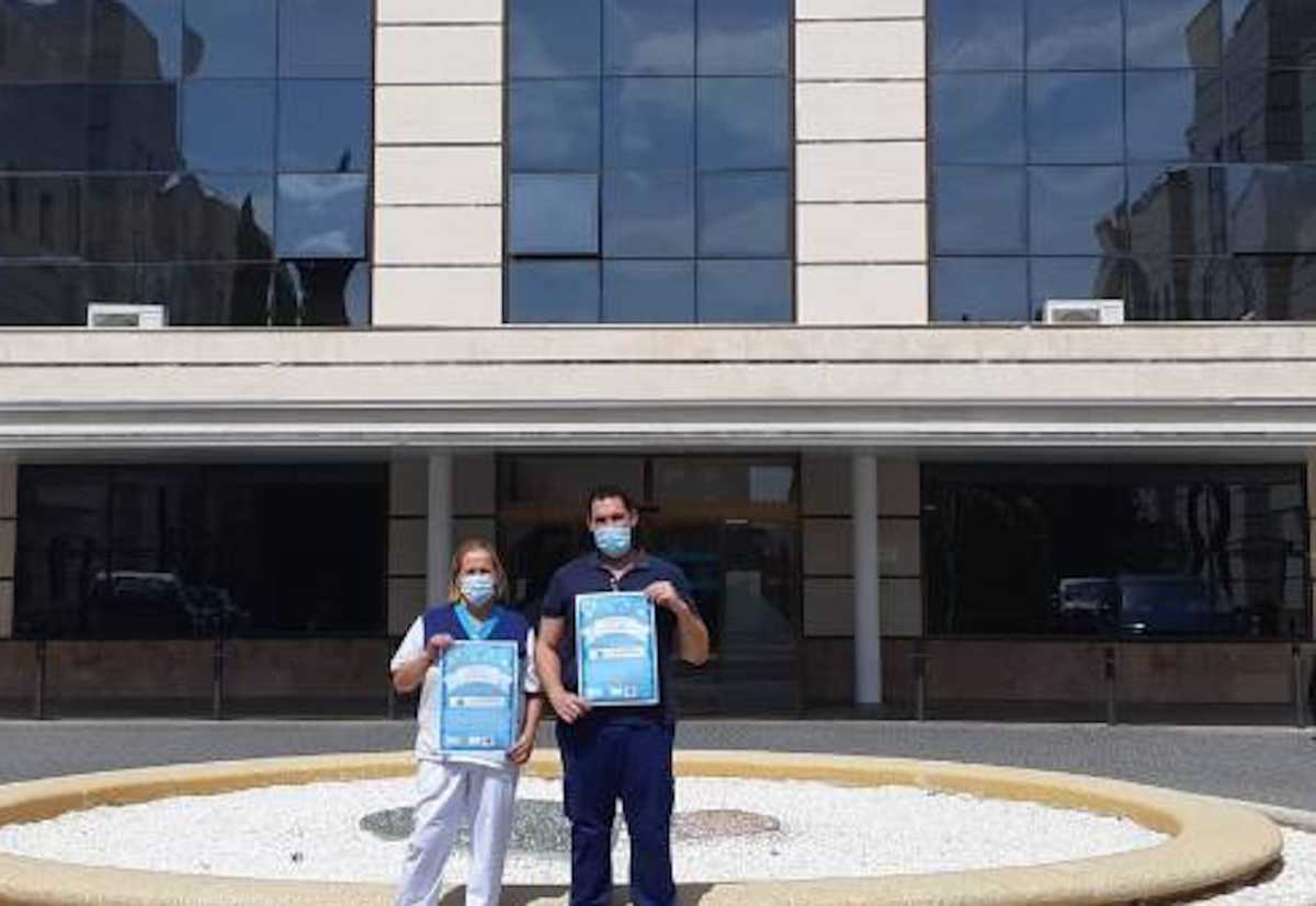 Presentación de la campaña en el Hospital Quirónsalud de Toledo.