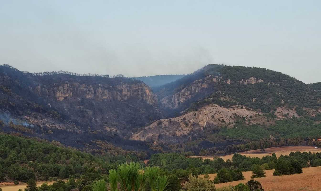 Incendio de Cañamares.