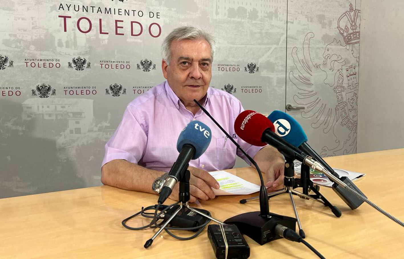 Juanjo Pérez del Pino, concejal de Movilidad y Seguridad Ciudadana.