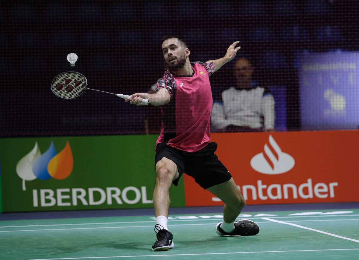 Kike Peñalver, en la élite mundial del bádminton. Foto: Federación Española de Bádminton.