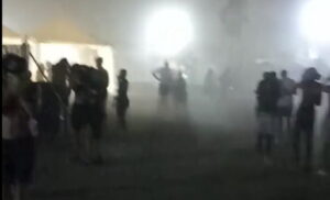 El fuerte viendo destrozó el escenario principal del Medusa Festival, en Cullera.