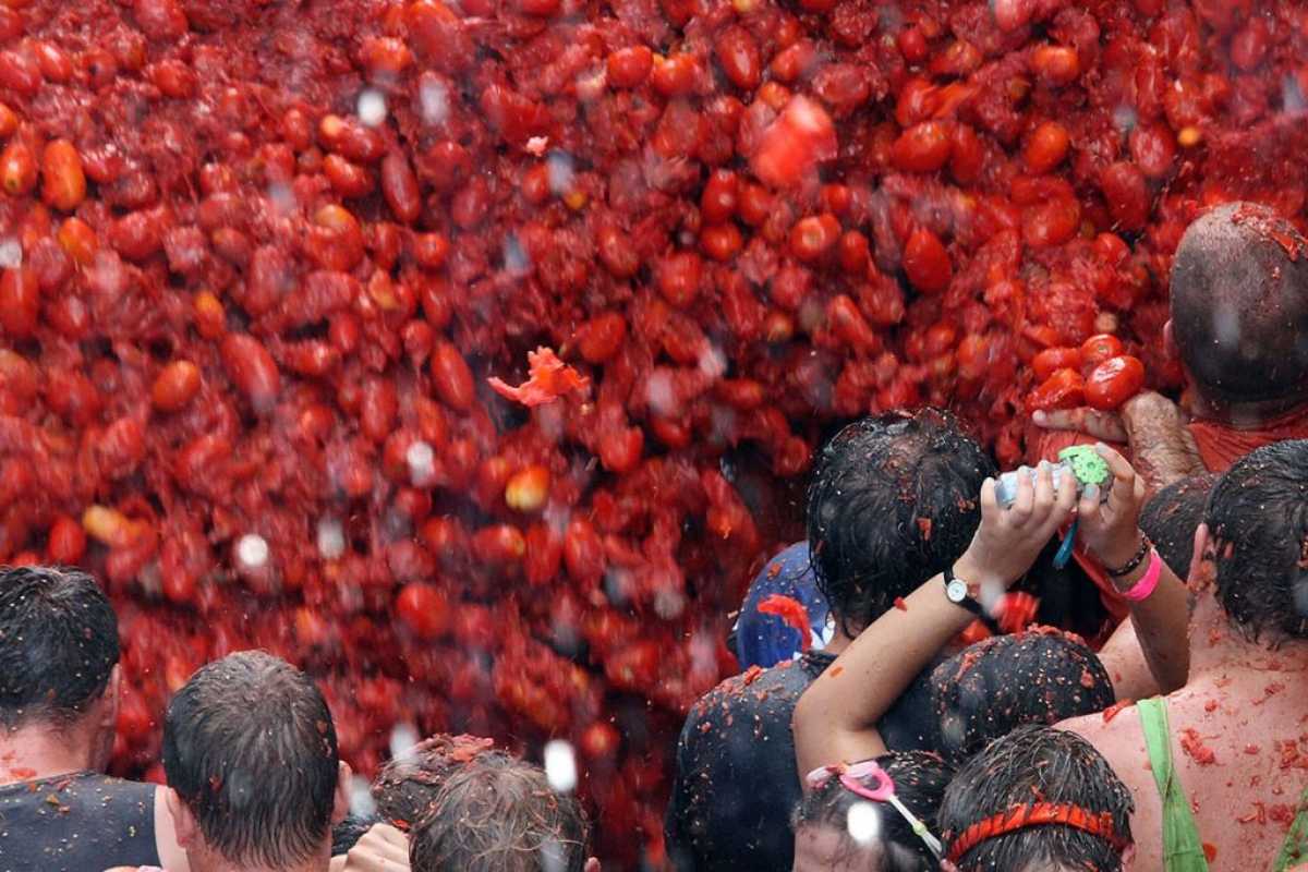 Tomatina de Buñol. Foto: turismolahoya.buñol.es.