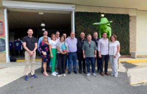 La delegación castellanomanchega en Puerto Rico.