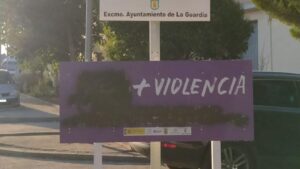 "+ violencia" en vez de "no + violencia".