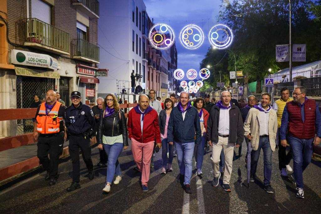 "Paseillo" del primer encierro de Guadalajara