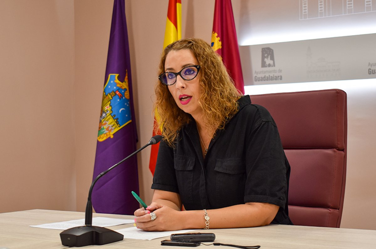 Sara Simón, segunda teniente de alcalde y concejala de Festejos de Guadalajara.