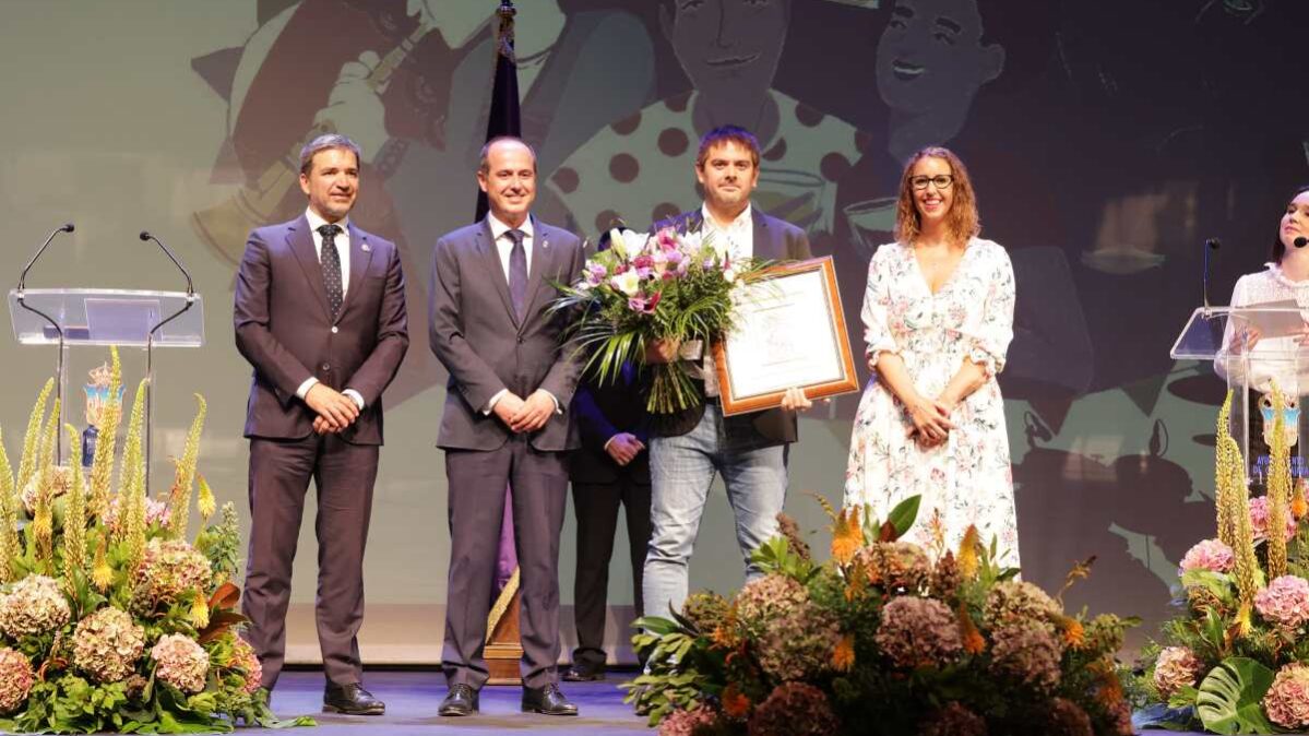 Daniel Marco pregonero de Ferias y fiestas de Guadalajara 2022