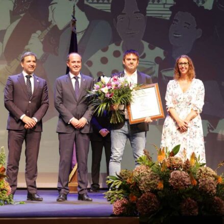 Daniel Marco pregonero de Ferias y fiestas de Guadalajara 2022