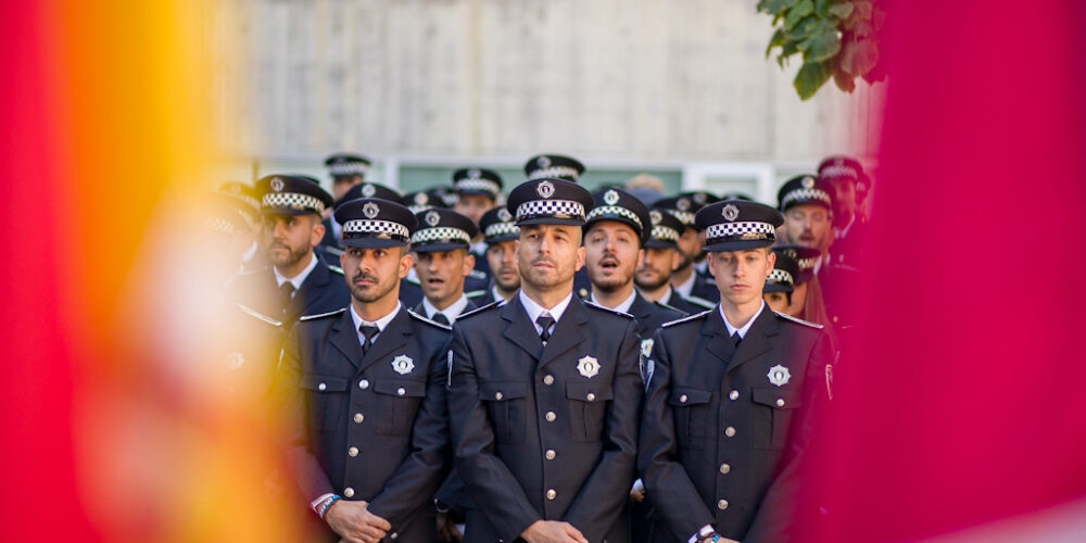 Los nuevos policías locales de Castilla-La Mancha.