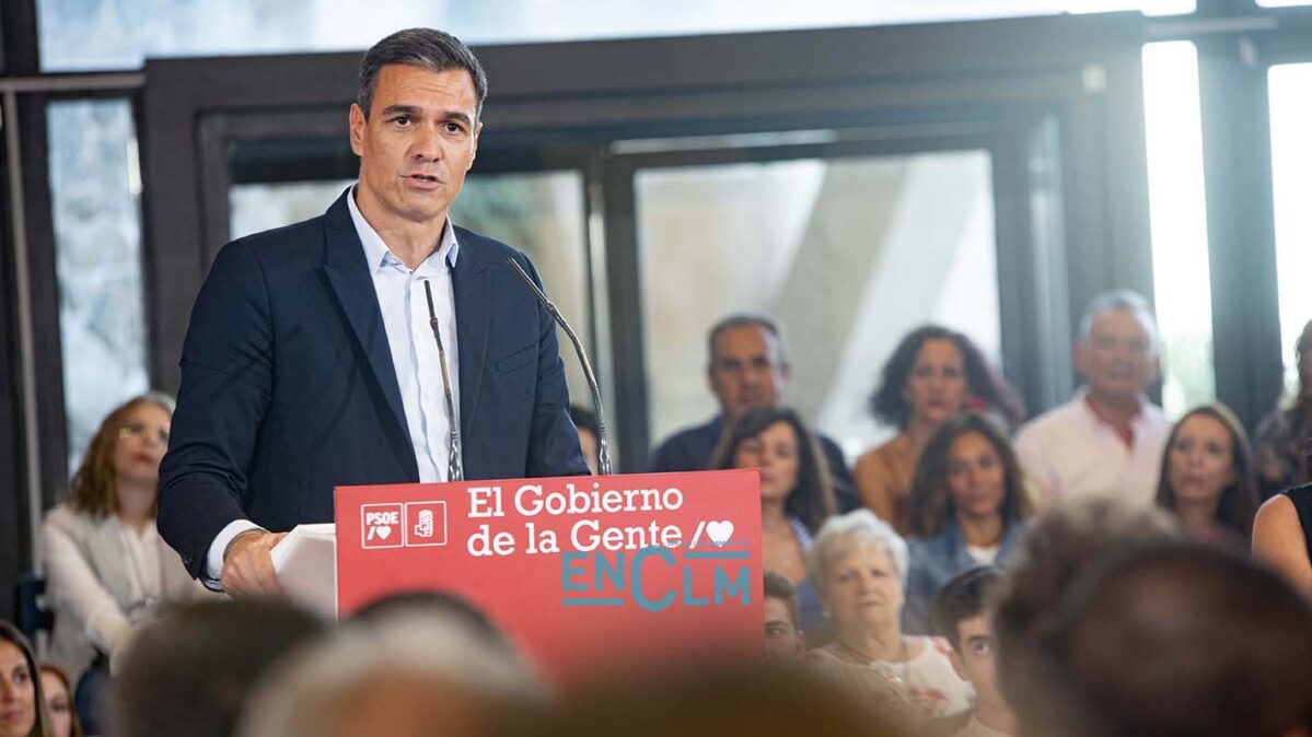 Pedro Sánchez, en Toledo. Imagen de archivo. Foto: Rebeca Arango.