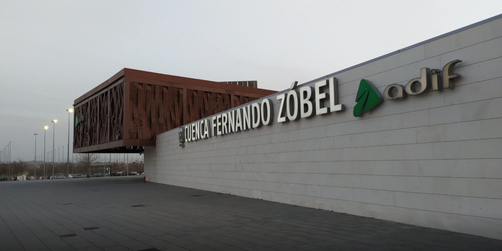 Imagen de la estación de AVE de Cuenca.