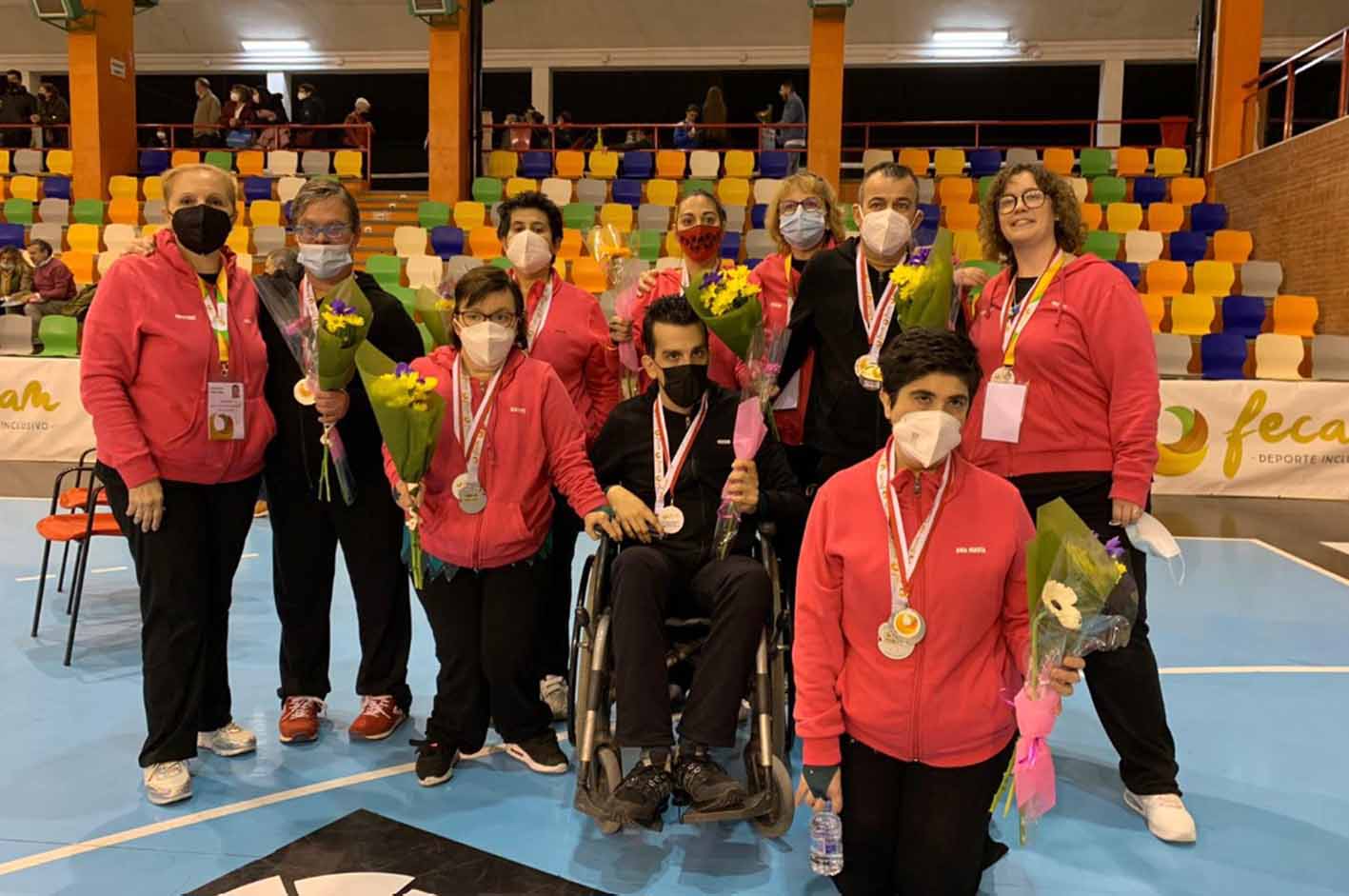 Última participación del CD Fuente Agria en el Regional de gimnasia rítmica. Foto: Ayuntamiento de Puertollano.