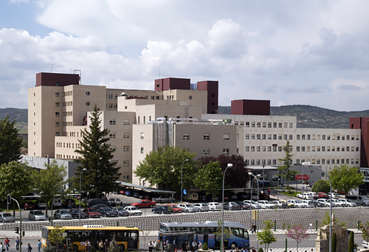 Hospital de Cuenca a donde ha sido trasladado el hombre herido en las Chorreras del Cabriel