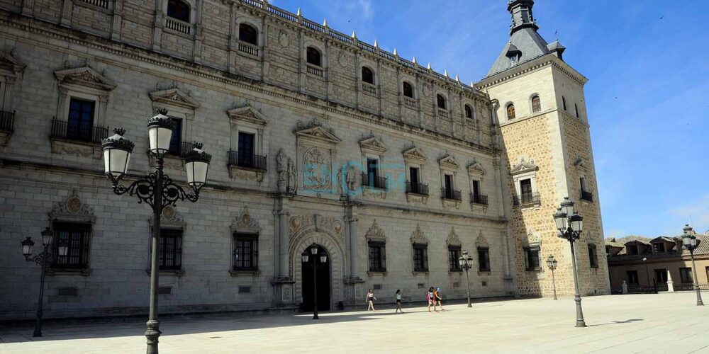 El edificio histórico del Museo del Ejército, en obras.