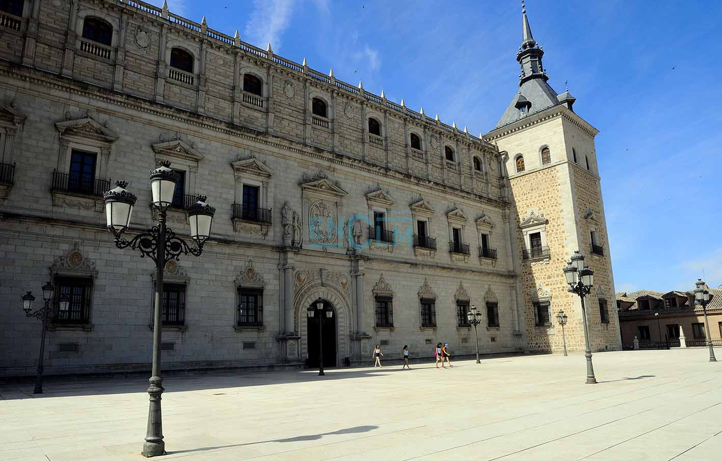 El edificio histórico del Museo del Ejército, en obras.