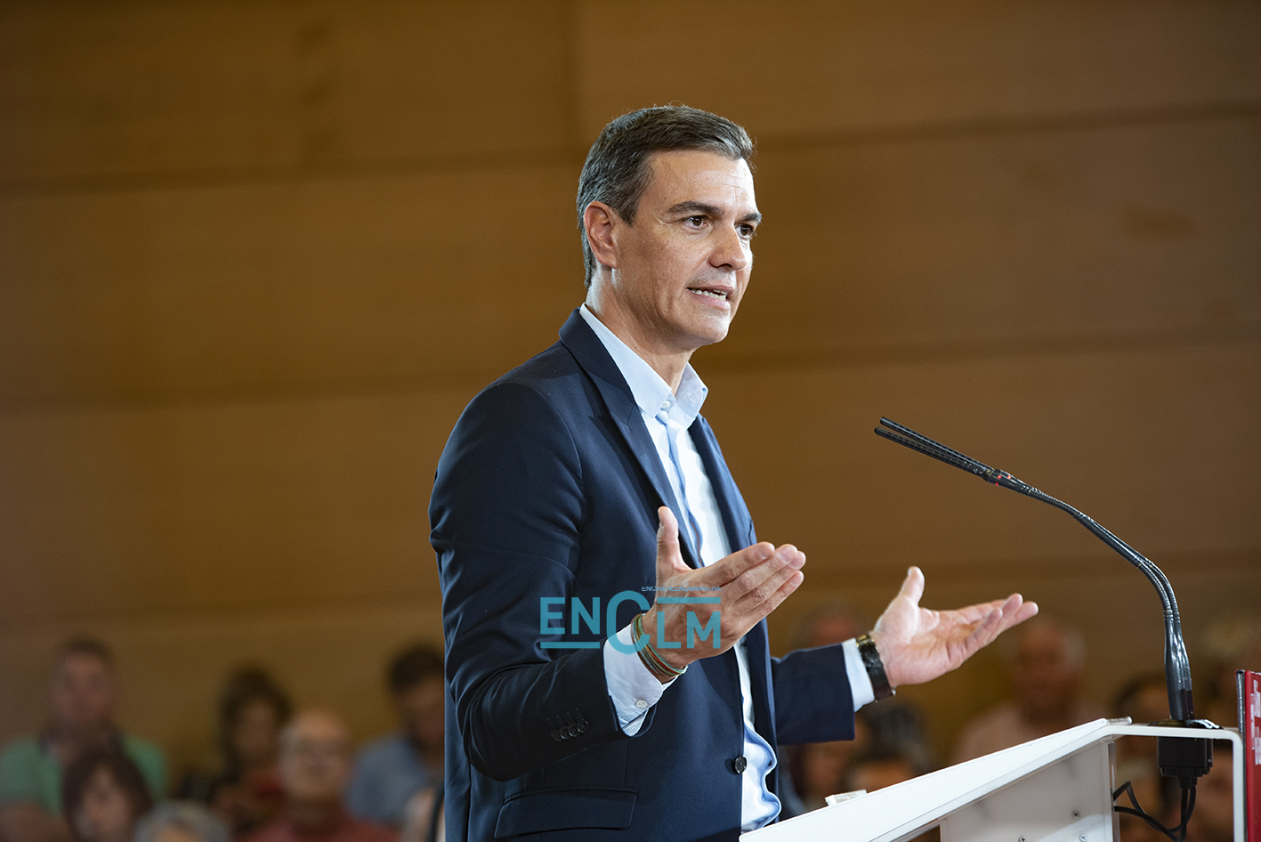 El presidente del Gobierno, Pedro Sánchez. Foto: Rebeca Arango.