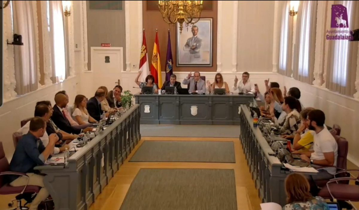 Pleno Ayuntamiento de Guadalajara 5 de septiembre 2022