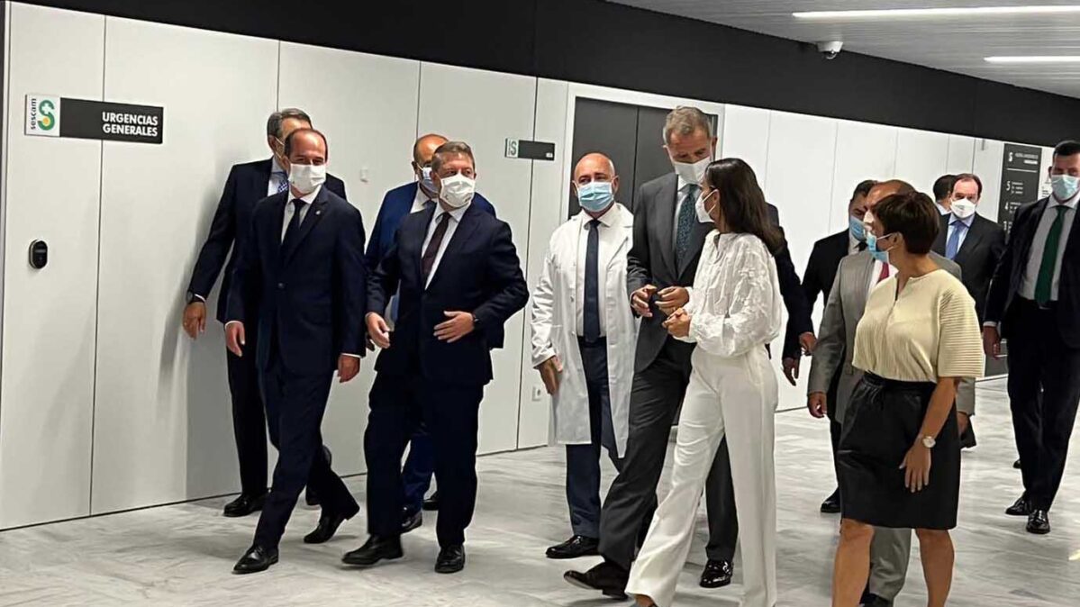 Reyes de España inauguran el Hospital Universitario de Guadalajara