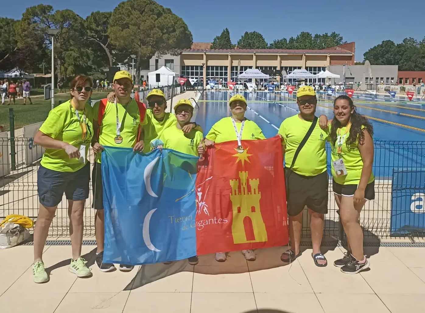 El CD Rogelio participó en el 20º Regional de natación. Foto: CD Rogelio.