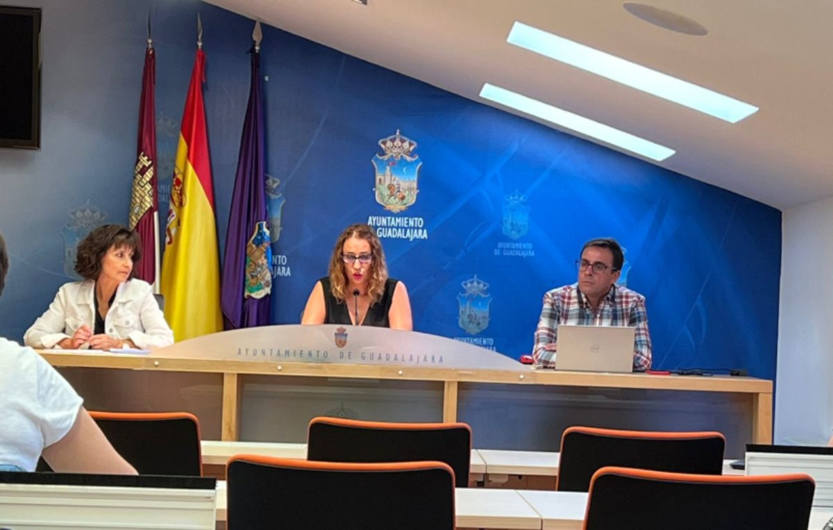 Presentación dispositivo de seguridad y limpieza en Ferias y Fiestas Guadalajara 2022