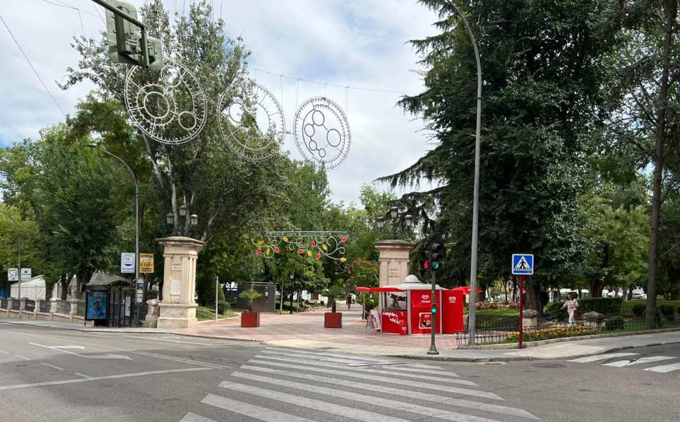 Parque de La Concordia Guadalajara preparación Ferias y Fiestas 2022