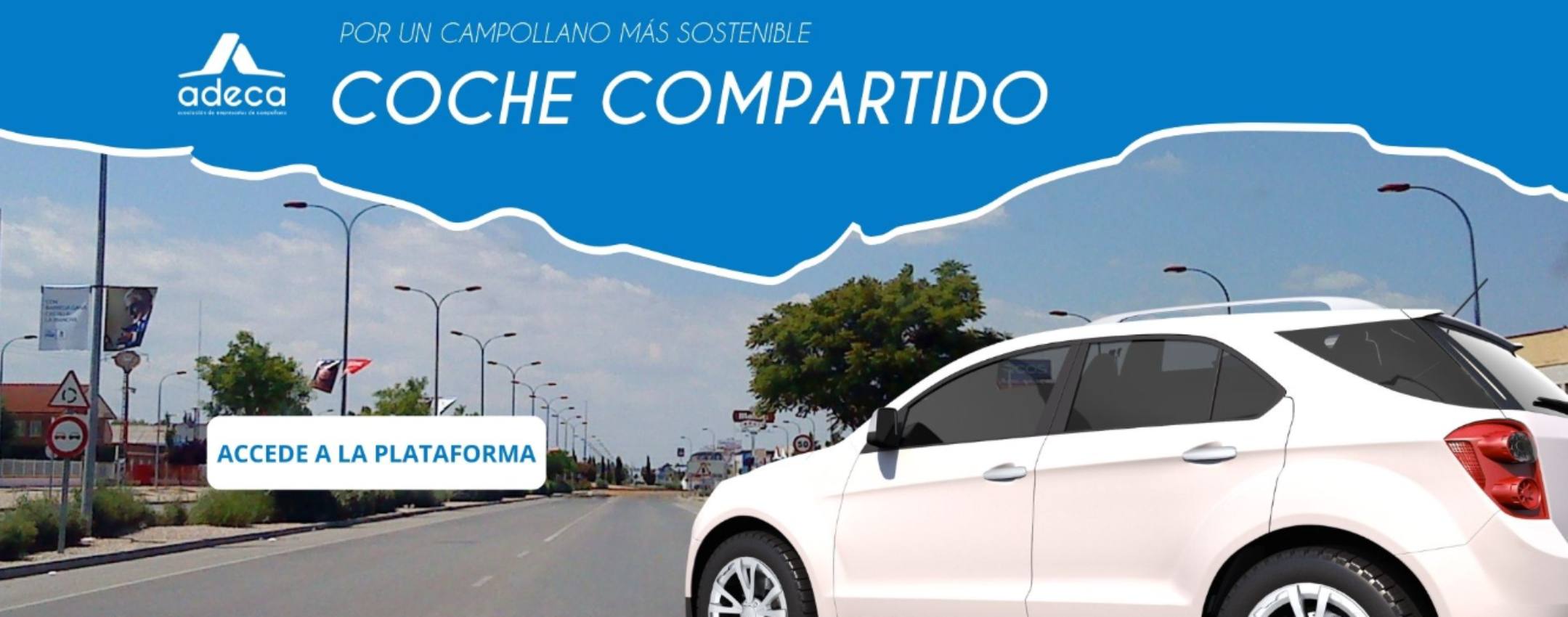 Adeca presenta la nueva plataforma para compartir coche y reducir el tráfico y la contaminación.