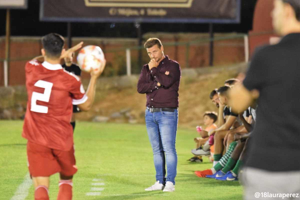 Muy pco ha durado la aventura de Aitor Gómez como "míster" del Toledo. Foto: CD Toledo.