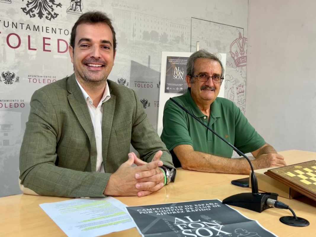 Pablo García (en primer término) y Martín Molina.