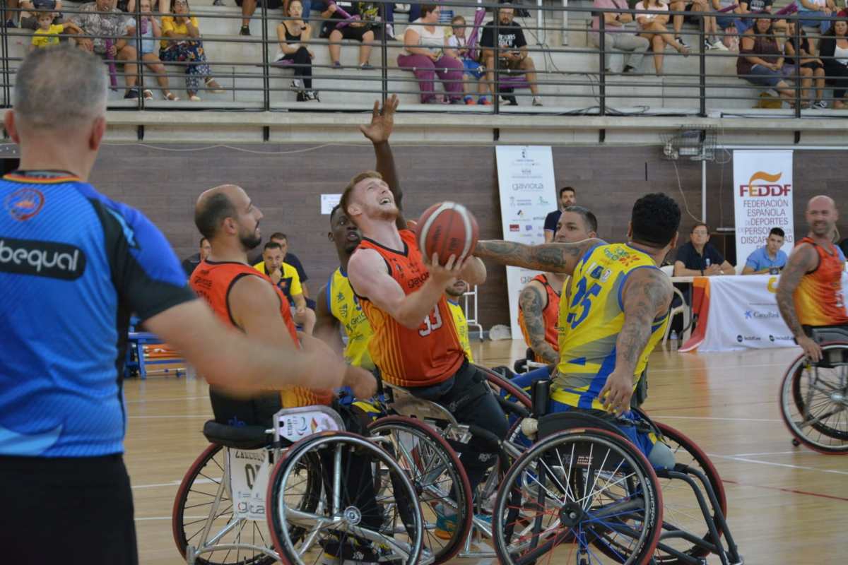 Encuentro de la Supercopa entre en Amiab Albacete y el Gran Canaria.