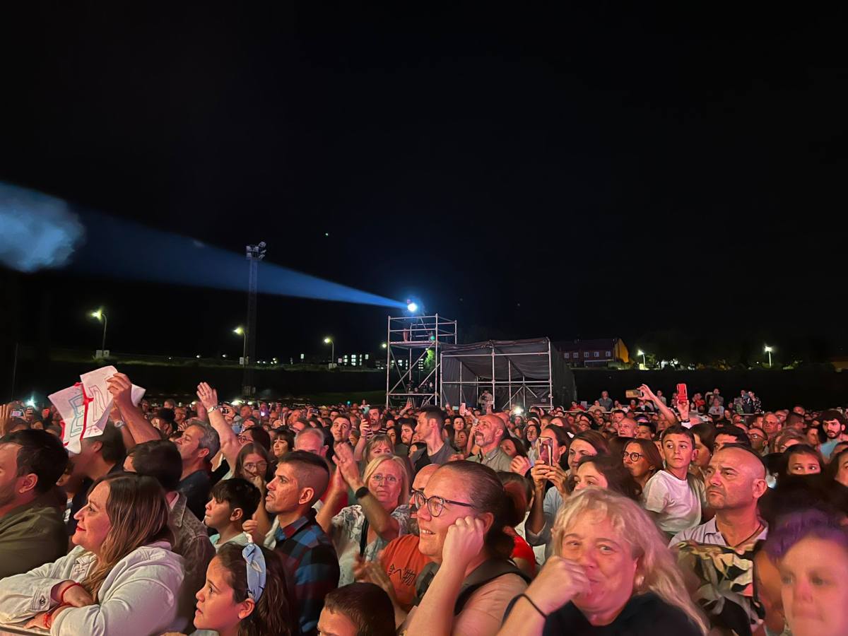 Público en el concierto de Rozalén durante las Ferias y Fiestas de Guadalajara