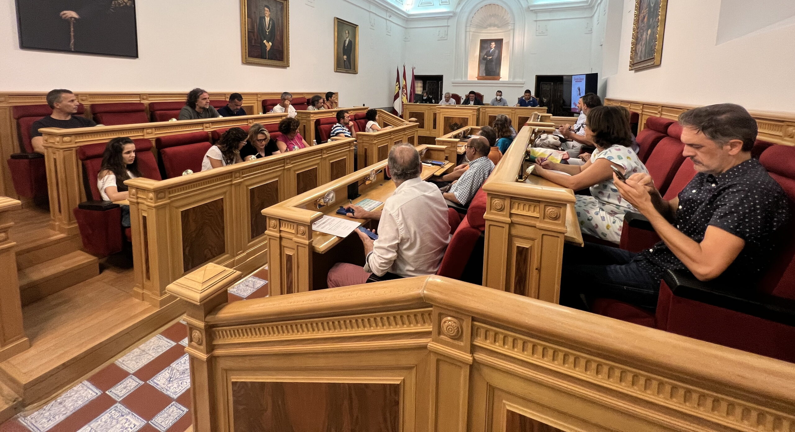 Reunión del Consejo Escolar de Toledo.